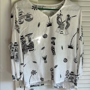 Hot Cotton linen top